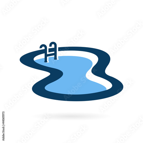 pool vector  symbol