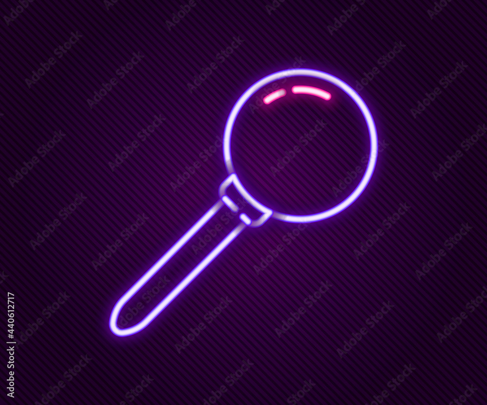 Glowing neon line Push pin icon isolated on black background. Thumbtacks sign. Colorful outline concept. Vector Glowing neon line Push pin icon isolated on black background. Thumbtacks sign. Colorful outline concept. Vector