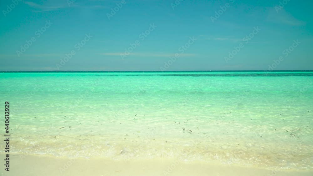 Turquoise sea and sand beach. Panglao island, Bohol, Philippines. Turquoise sea and sand beach. Panglao island, Bohol, Philippines.