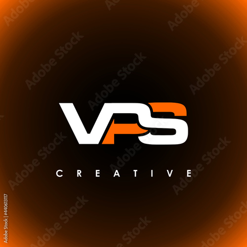 VPS Letter Initial Logo Design Template Vector Illustration