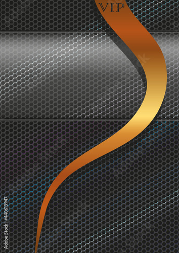 Layout Wabe Bänderbogen VIP 3