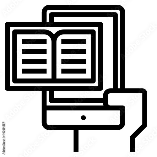 book line icon