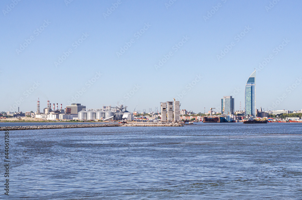 View of Montevideo Port