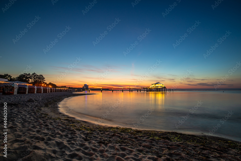 Fototapeta premium Timmendorfer Strand - Deutschland