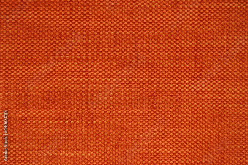 Orange fabric texture. Textile background. For design and 3D graphics