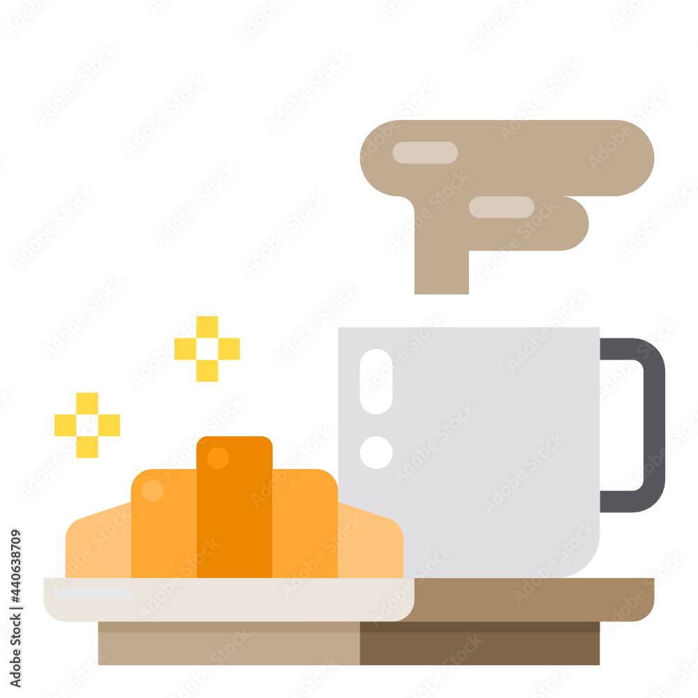 Breakfast flat icon Breakfast flat icon