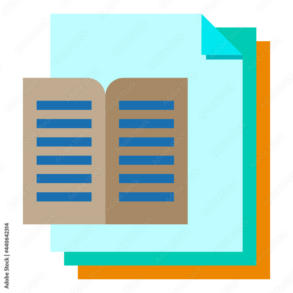 book flat icon