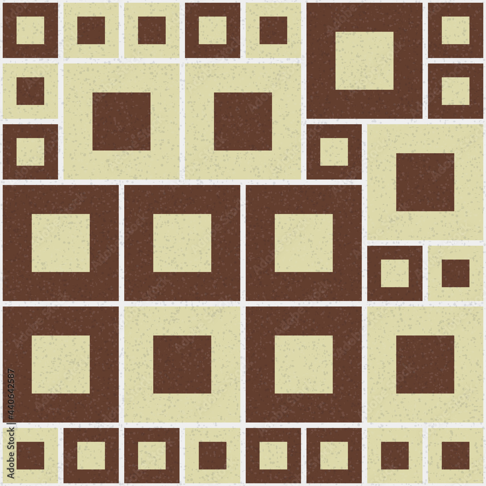 Fototapeta premium Abstract Geometric Pattern generative computational art illustration
