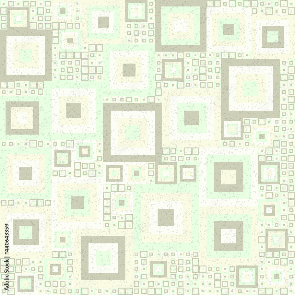 Fototapeta premium Abstract Geometric Pattern generative computational art illustration