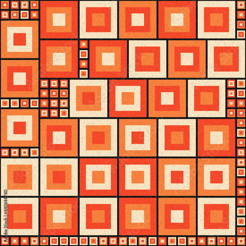 Abstract Geometric Pattern generative computational art illustration