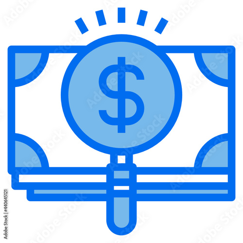 find blue line icon