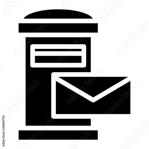 mail glyph icon