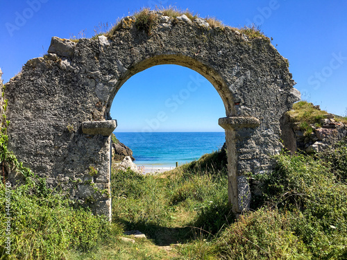 Photography Church ruins in the countryside
