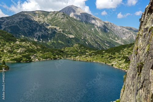 Fish Banderitsa lake at Pirin Mountain, Bulgaria