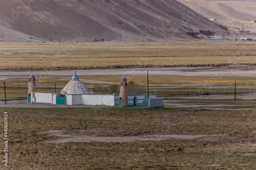 Mosque near Murghab village in Gorno-Badakhshan Autonomous Region, Tajikistan