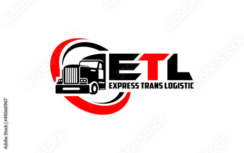 Illustration graphic vector of logistics and delivery company logo design template