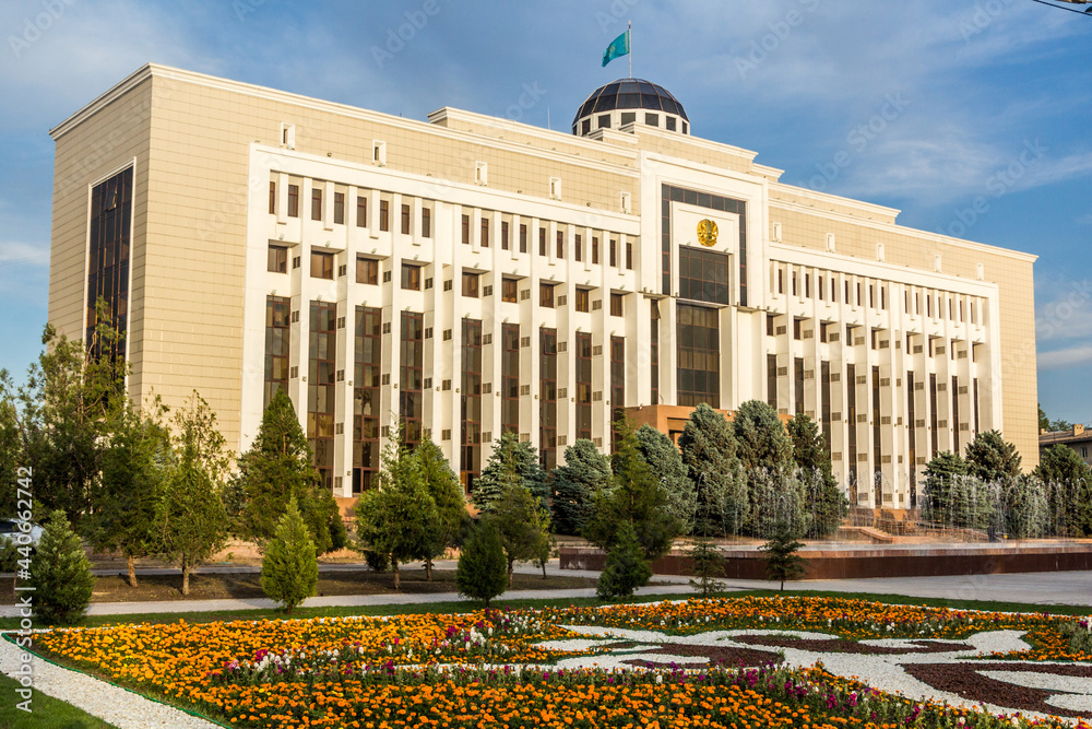 Oblastnoy Akimat (regional government) in Taraz, Kazakhstan