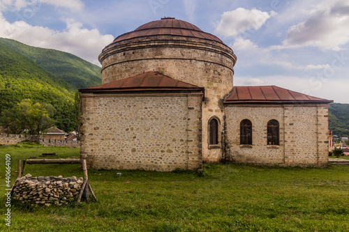 Museum building at Sheki fortress, Azerbaijan photo