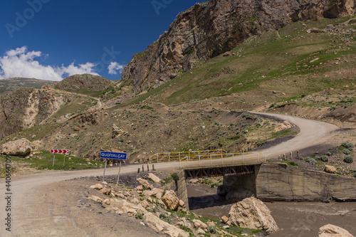 Bridge over Gudiyalchay river, Azerbaijan