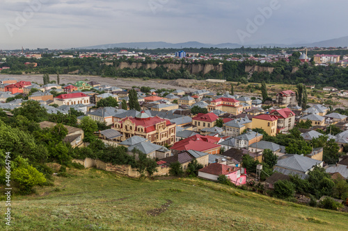 Aerial view of Quba, Azerbaijan