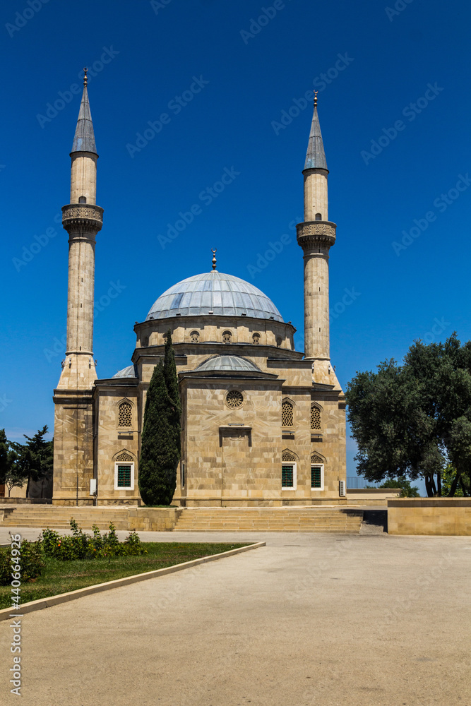 Mosque of the Martyrs  in Baku, Azerbaijan