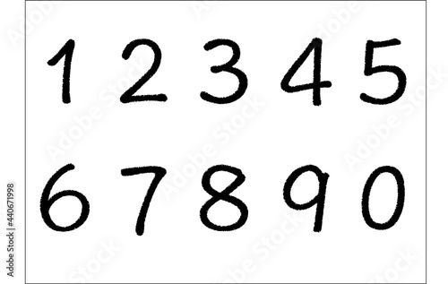 With　simple numeric design.