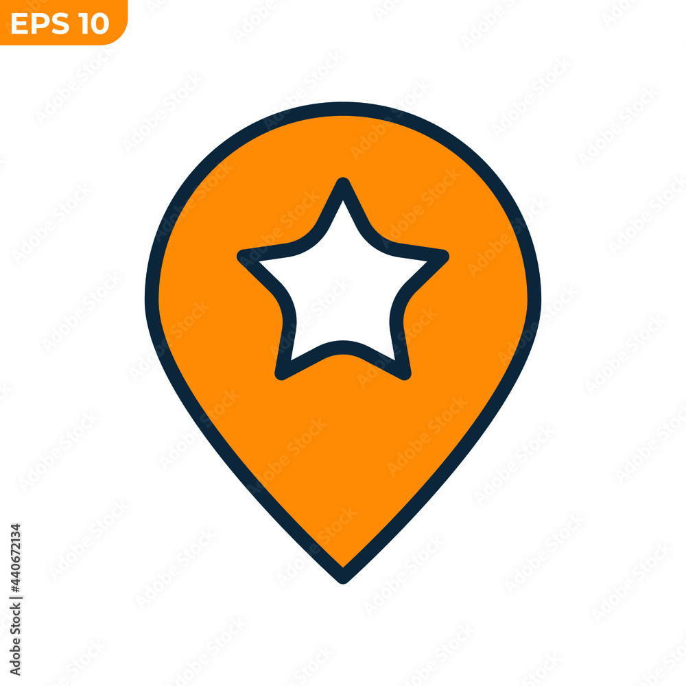 pin location icon symbol template for graphic and web design collection logo vector illustration pin location icon symbol template for graphic and web design collection logo vector illustration