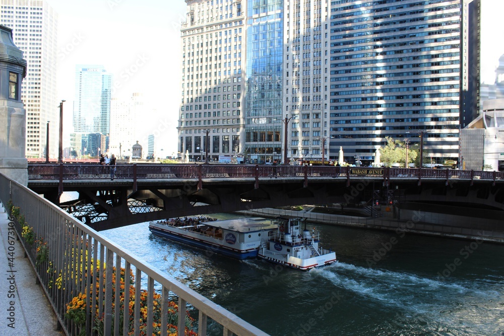 downtown bridge in chicago downtown bridge in chicago