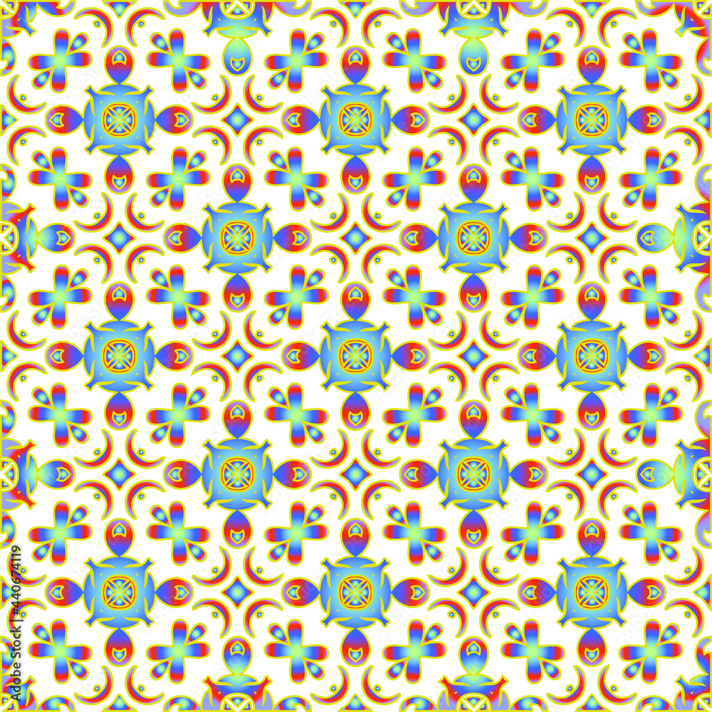 abstract background with colorful patterns.
ornament for wallpapers and backgrounds. 