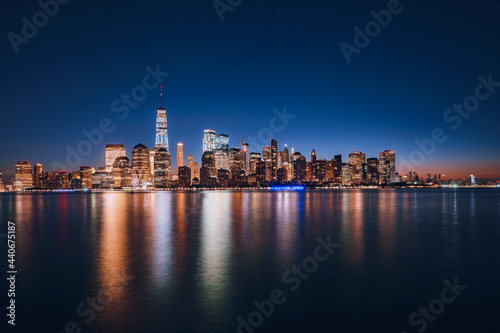 Manhattan city skyline