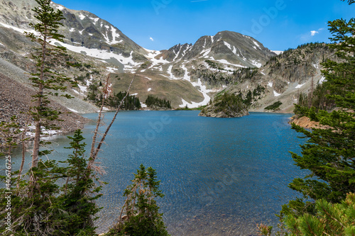 Fototapeta Naklejka Na Ścianę i Meble -  Agnes Lake in State Forest State Park