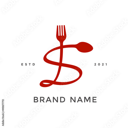 Initial S Fork and Spoon