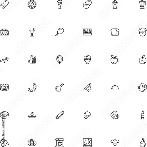 icon vector icon set such as: badge, tenderloin, herb, pint, york, parasitic, protein, circle, part, tortilla, minute, soda, dark, clip, ice, flu, grill, concept, butchery, arab, appliance, pumpkin