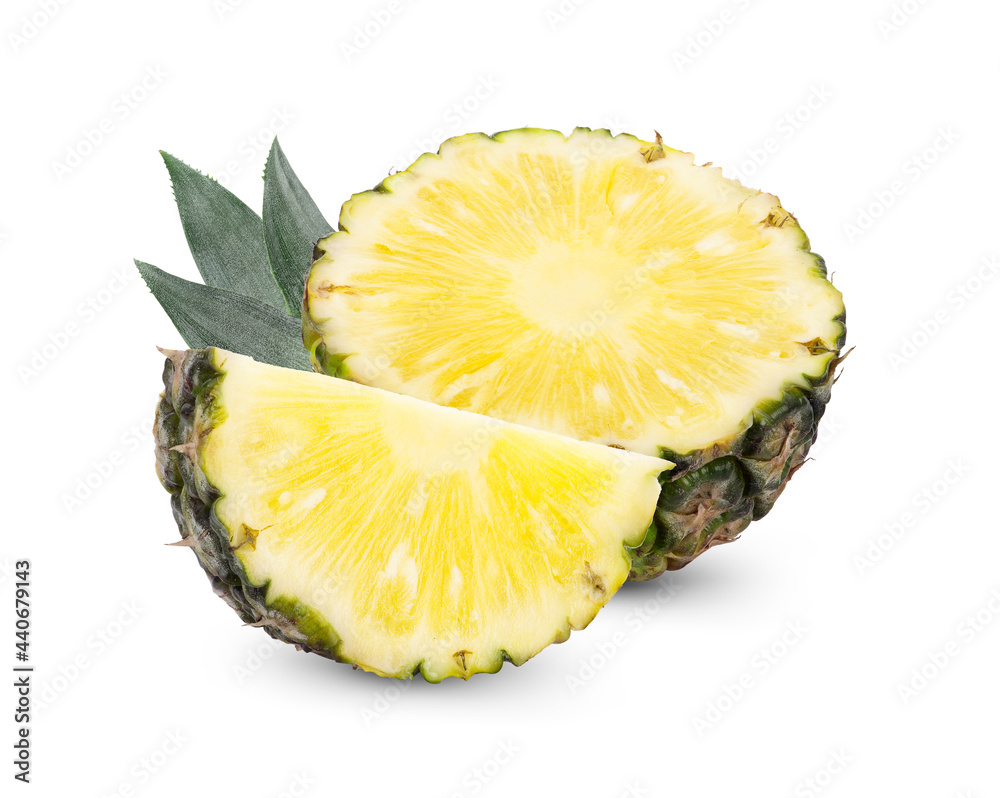 pineapple fruit isolated on white background pineapple fruit isolated on white background
