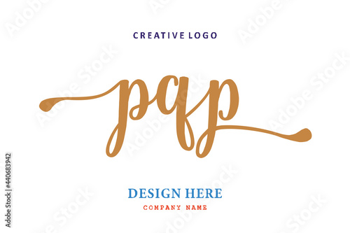 PQP lettering logo is simple, easy to understand and authoritative