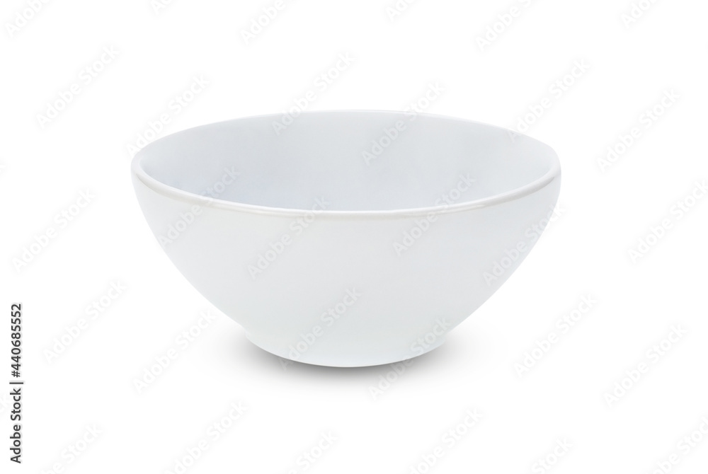 empty white bowl isolated on white empty white bowl isolated on white