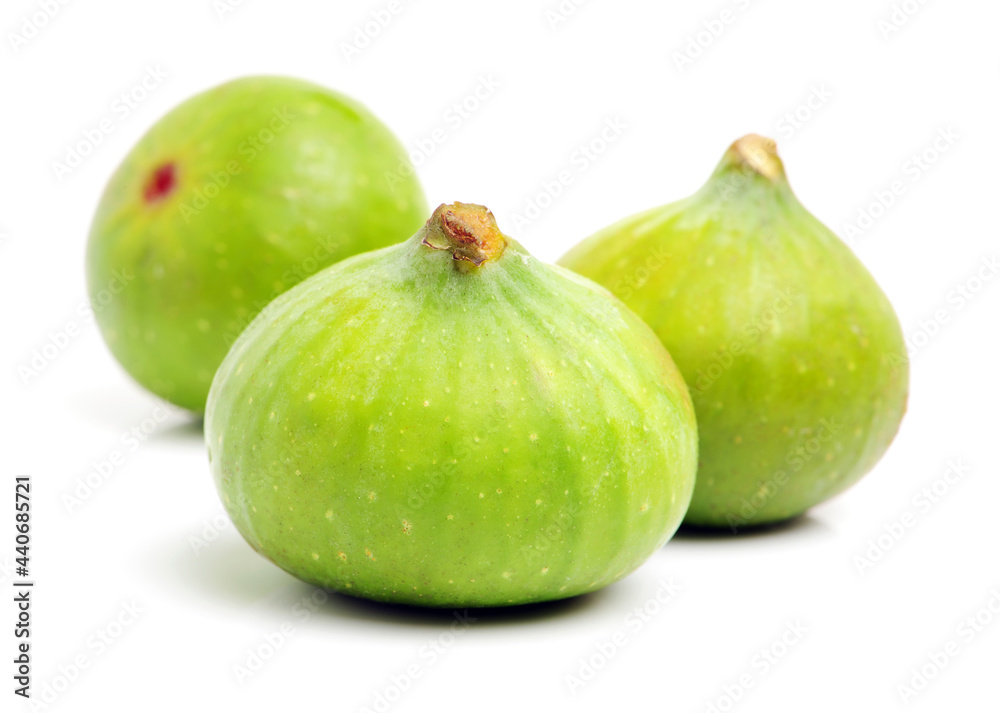 Ripe figs on a white background Ripe figs on a white background