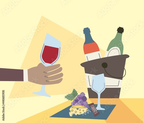 wine time celebration