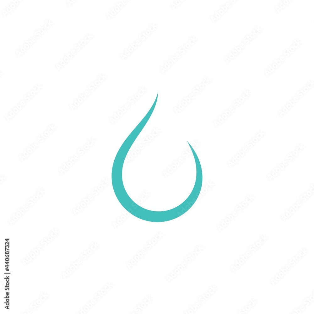 Water drop illustration Water drop illustration