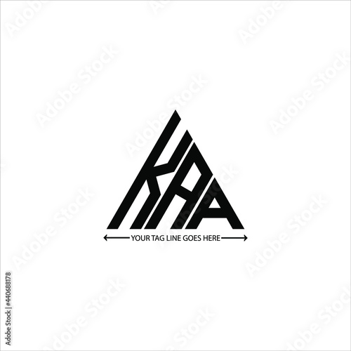 Φωτογραφία KAA letter logo creative design. KAA unique design