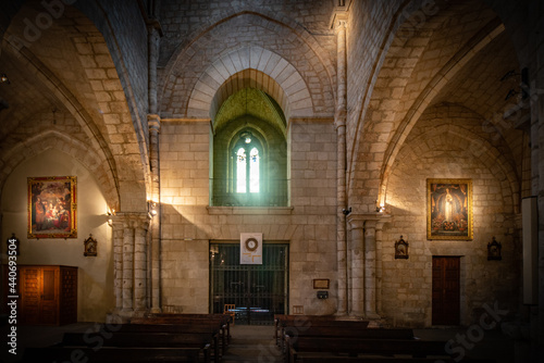 iglesia gótica de San Miguel en Palencia Castilla España