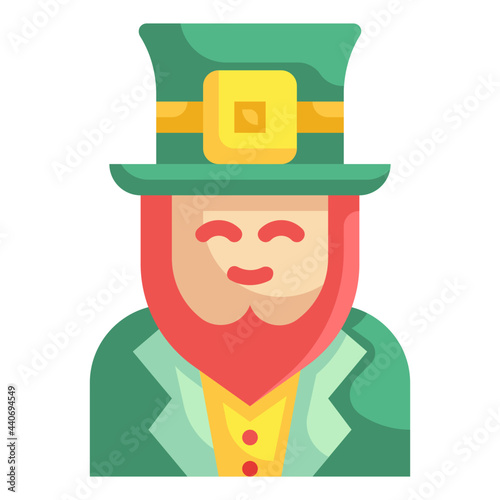 irish flat icon
