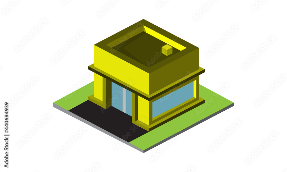 yellow house 3d concept architecture yellow house 3d concept architecture