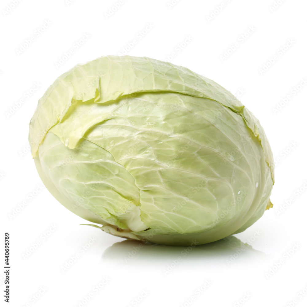 cabbage on white background cabbage on white background
