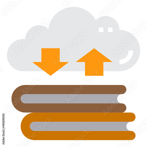 Cloud flat icon