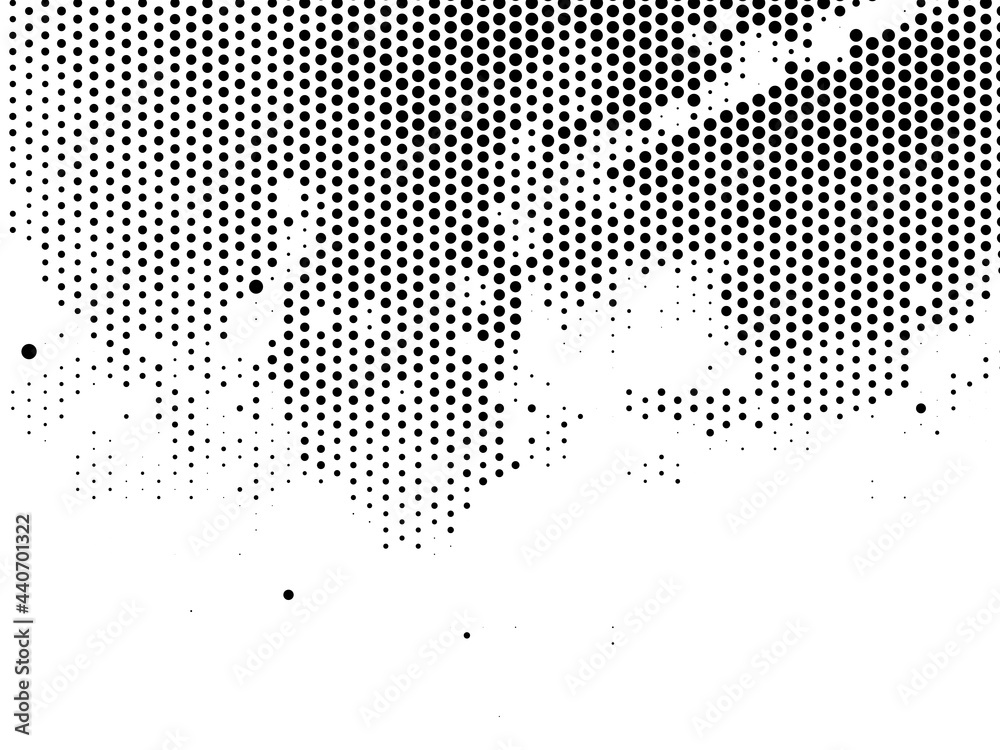 Abstract modern halftone pattern background