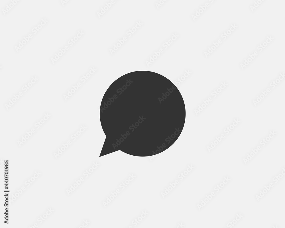 Chat icon vector design element. Talk bubble speech sign. Dialogue balloon. Chat icon vector design element. Talk bubble speech sign. Dialogue balloon.