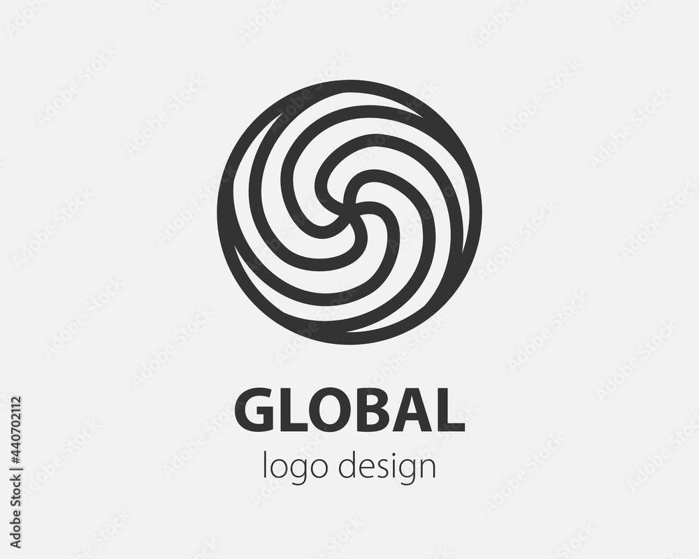 Abstract logo design.Vector logo template. Abstract logo design.Vector logo template.