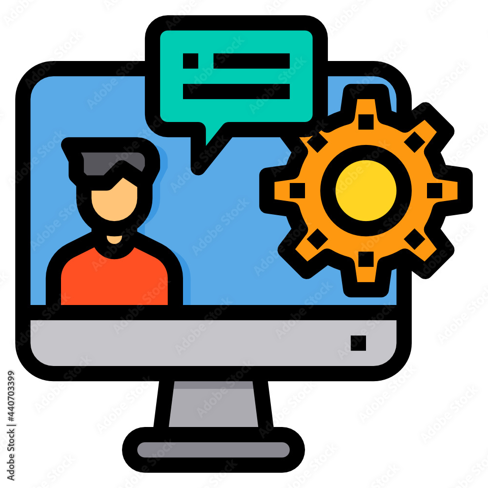 Online Consult filled outline icon Online Consult filled outline icon
