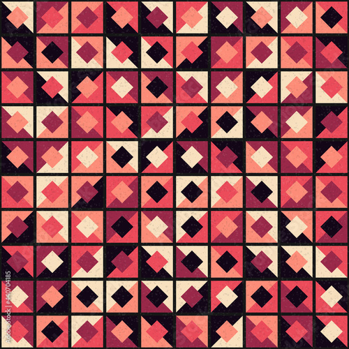 Abstract Geometric Pattern generative computational art illustration